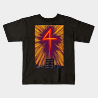 "4"  --  oils in ProCreate Kids T-Shirt